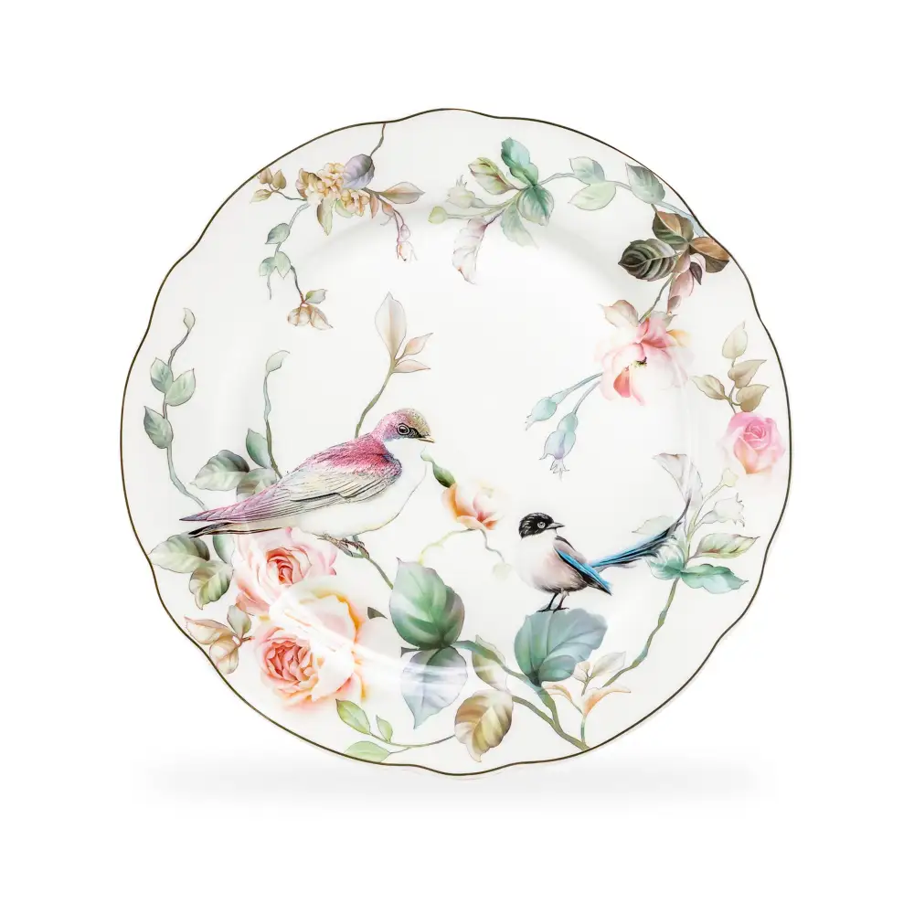 Magnolia Garden Porcelain Dinner Plate