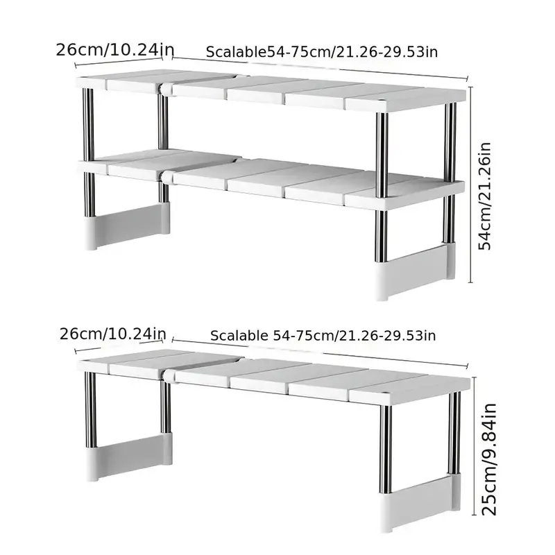 Under-Sink Storage Rack - Single