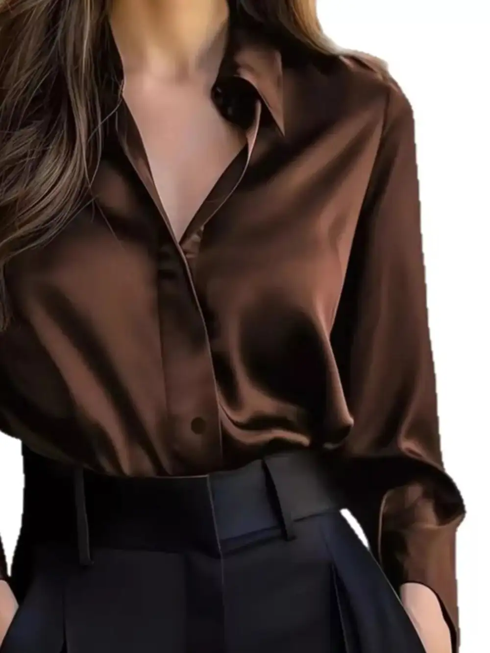 Button Down Collared Long Sleeve Shirt