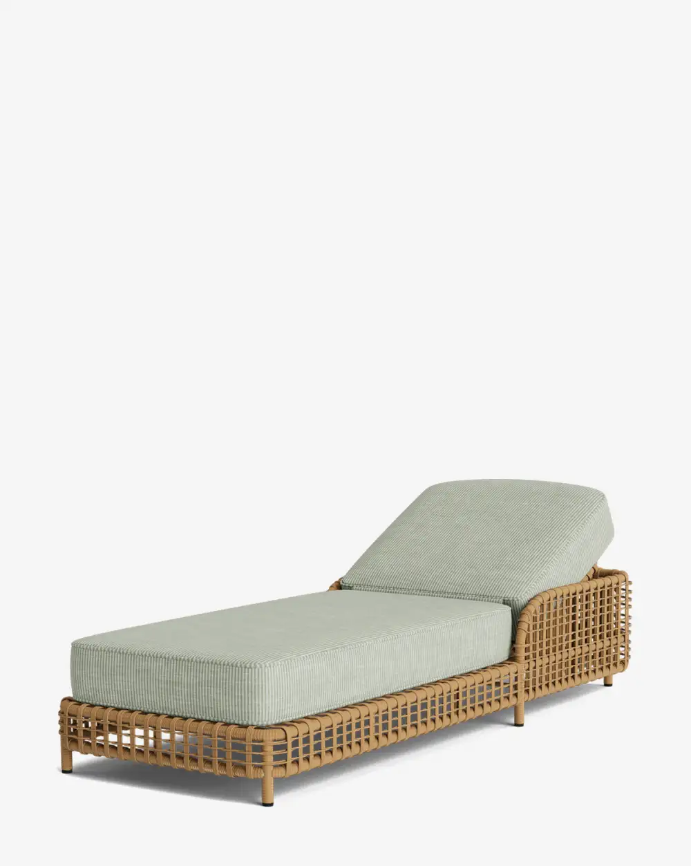Woven Aluminum Outdoor Chaise