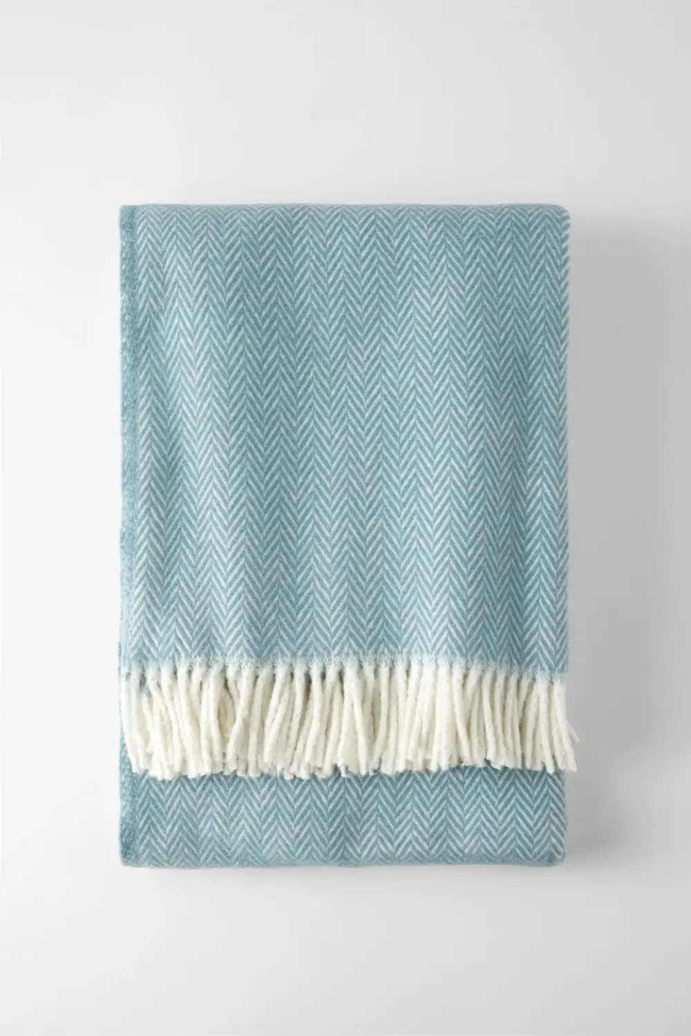Textured Cotton Blend Throw