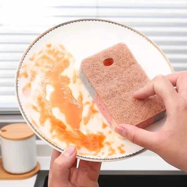 2 Pcs Multi-Color Kitchen Sponges