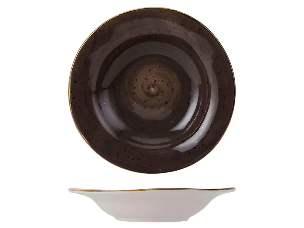 Rimmed Soup Bowl