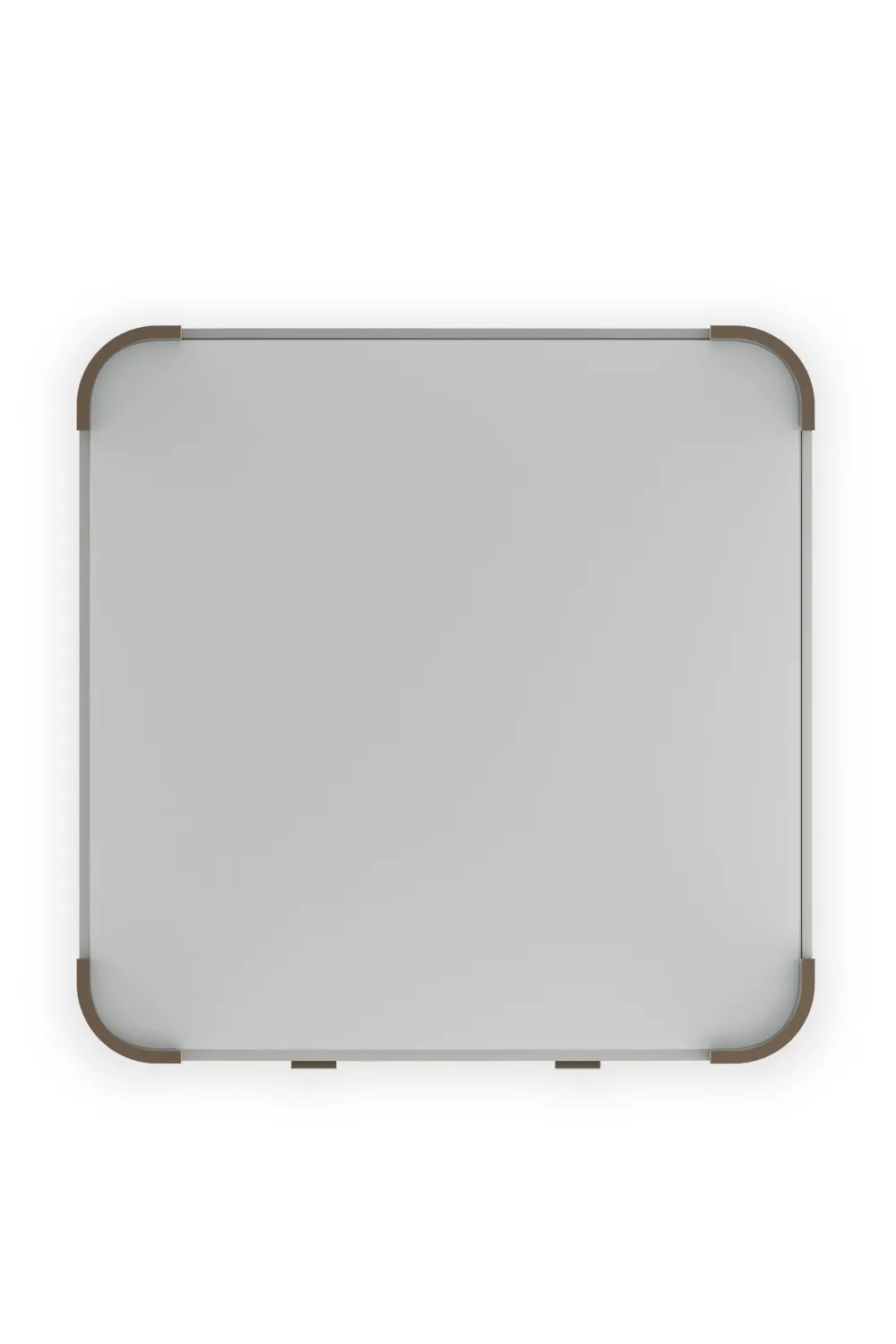 Glass Top Square Coffee Table