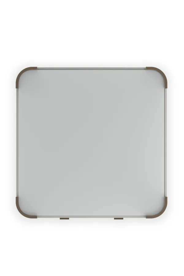 Glass Top Square Coffee Table