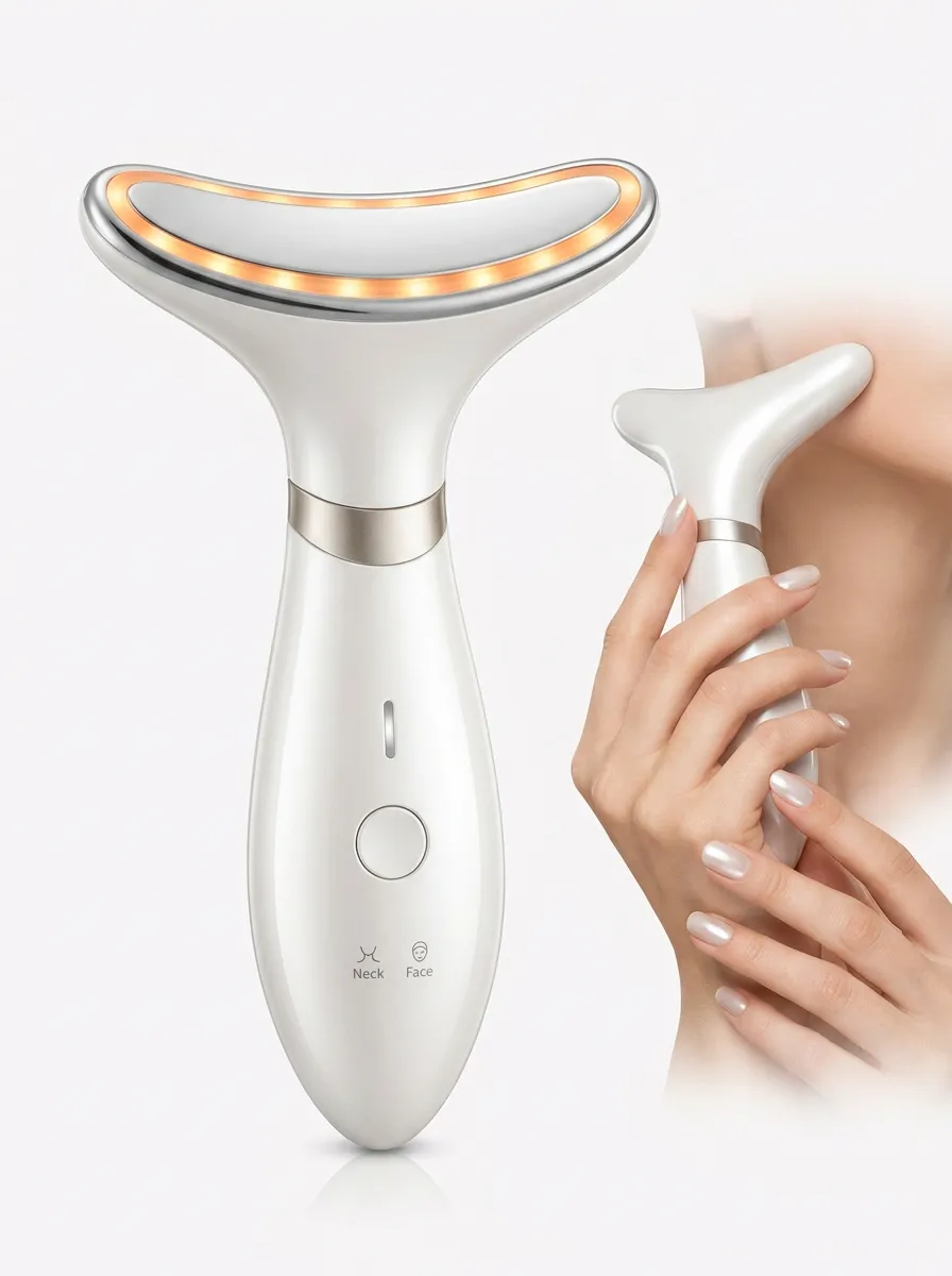 LED Face and Neck Skincare Massager