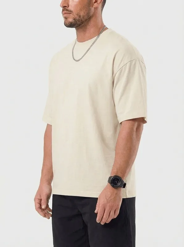 Khaki Oversized T-Shirt