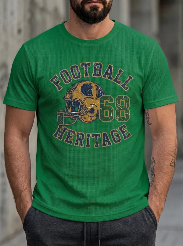 Men's Gridiron Helmet Heritage T-Shirt