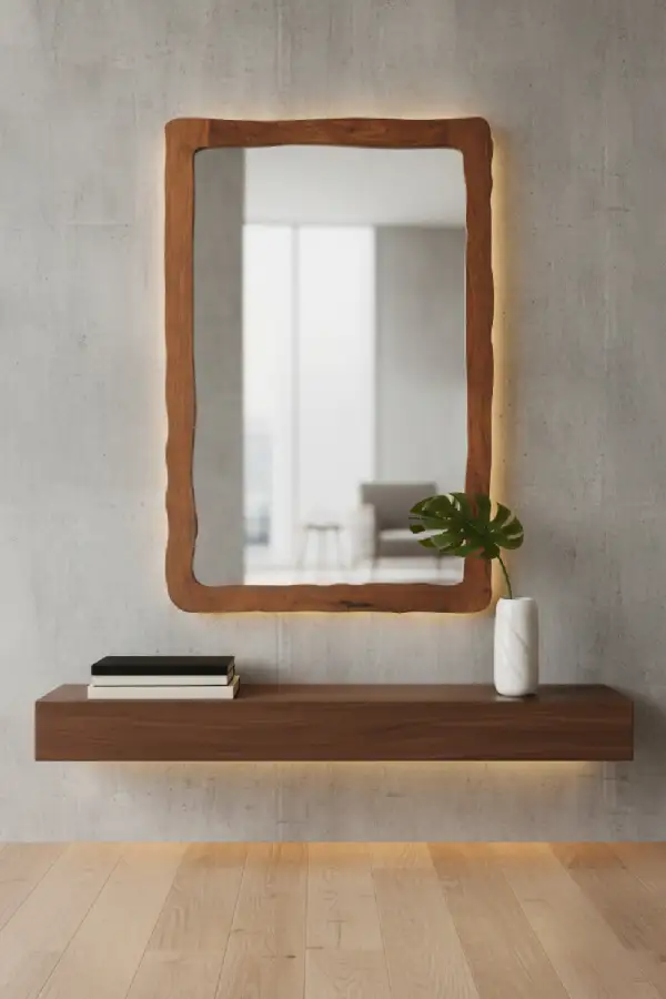 Acacia Wood Mirror