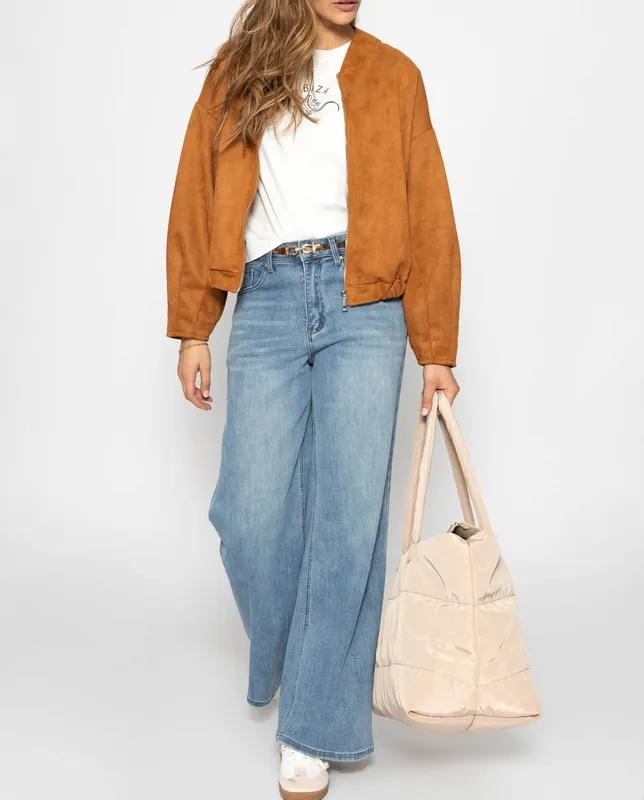 Brown Relaxed Everyday Jacket