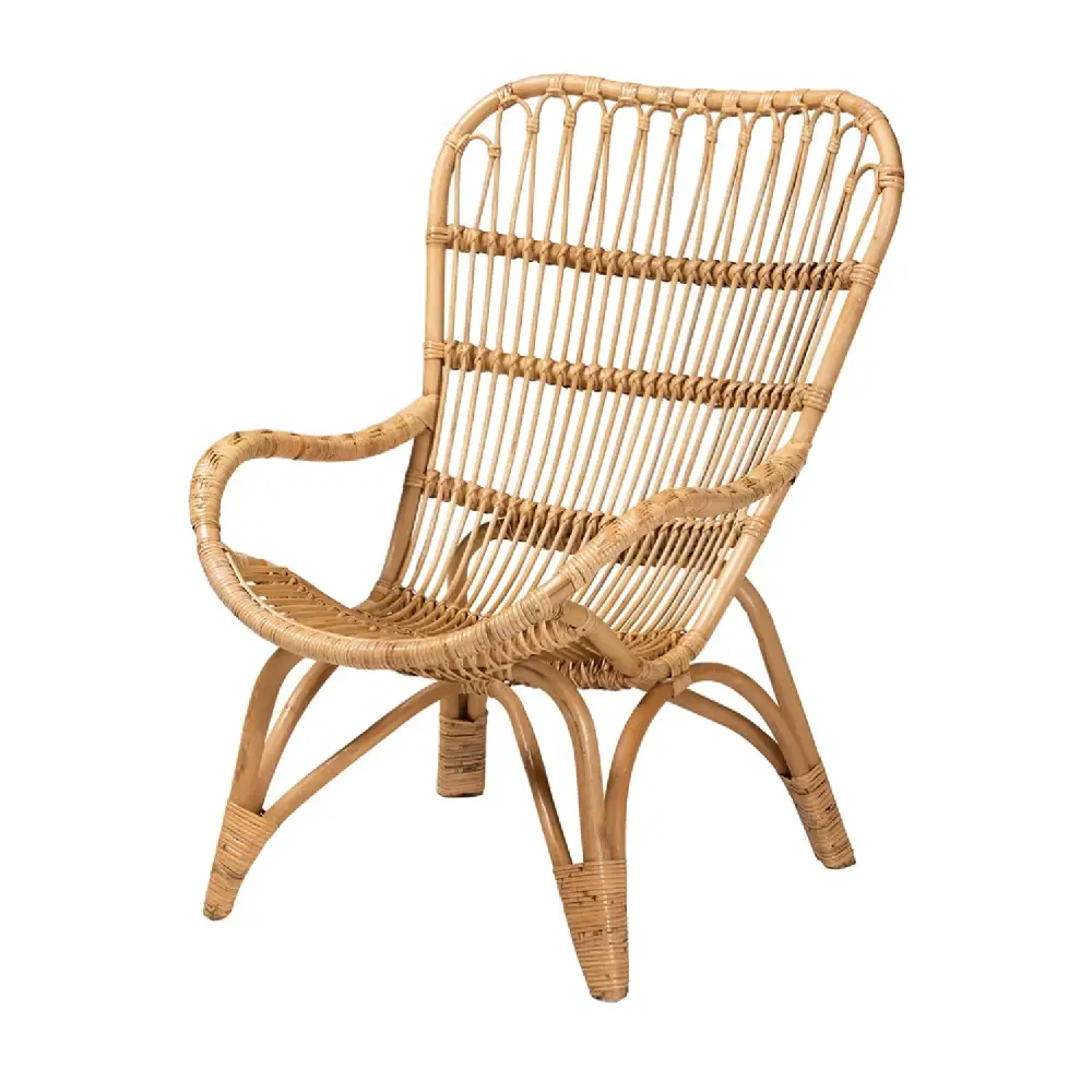 Rattan Modern Bohemian Lounge Chair