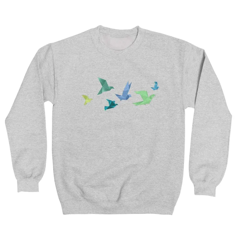 Artistic Origami Birds Sweatshirt