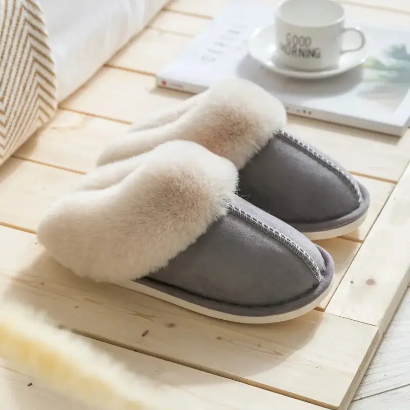 Cozy Plush Home Slippers