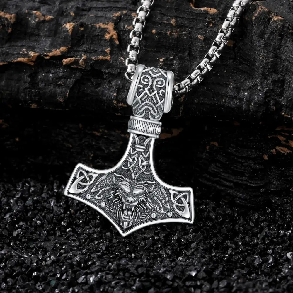 Hammer Pendant Men's Necklace