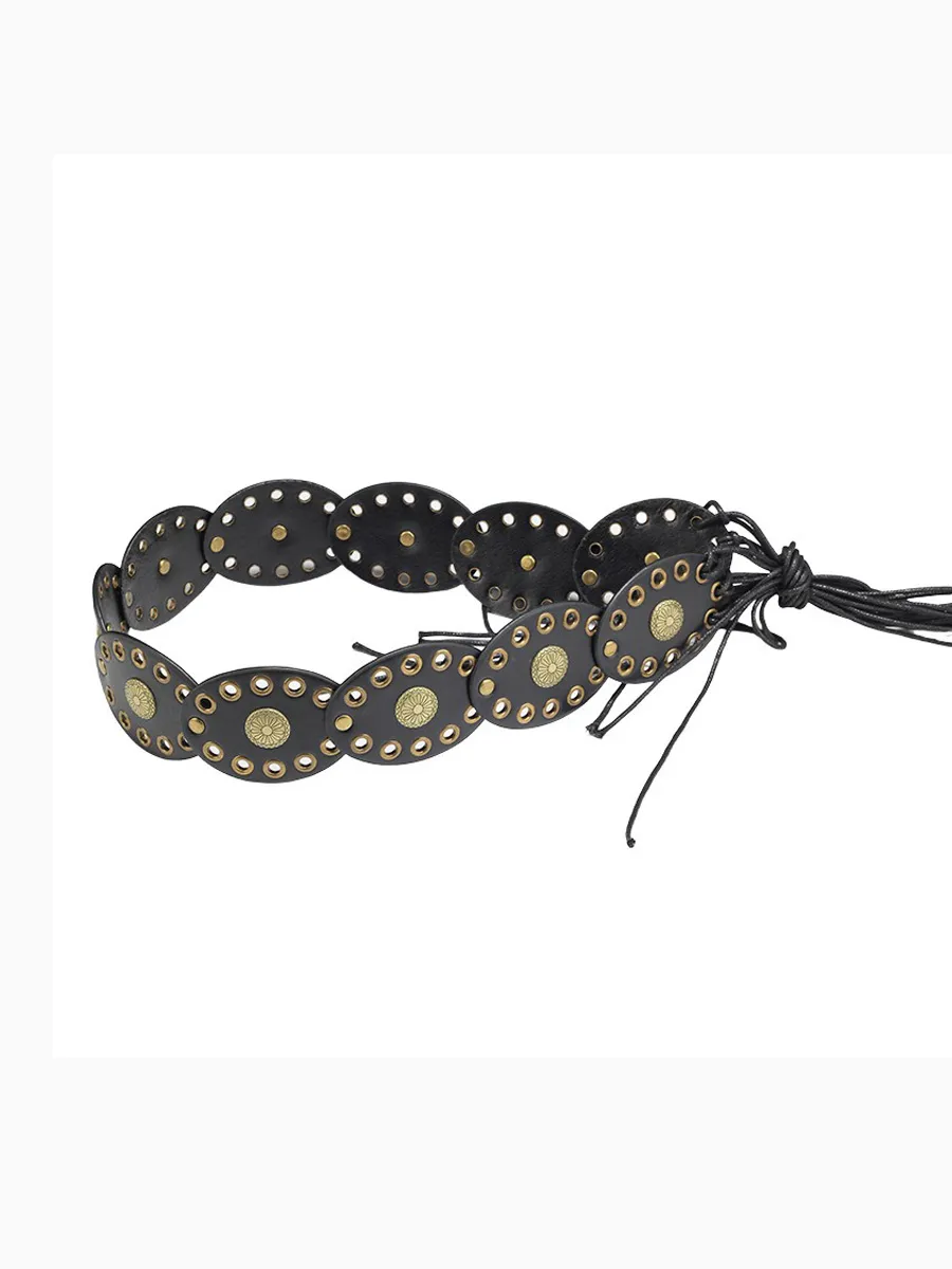 Milana Studded Disc Belt