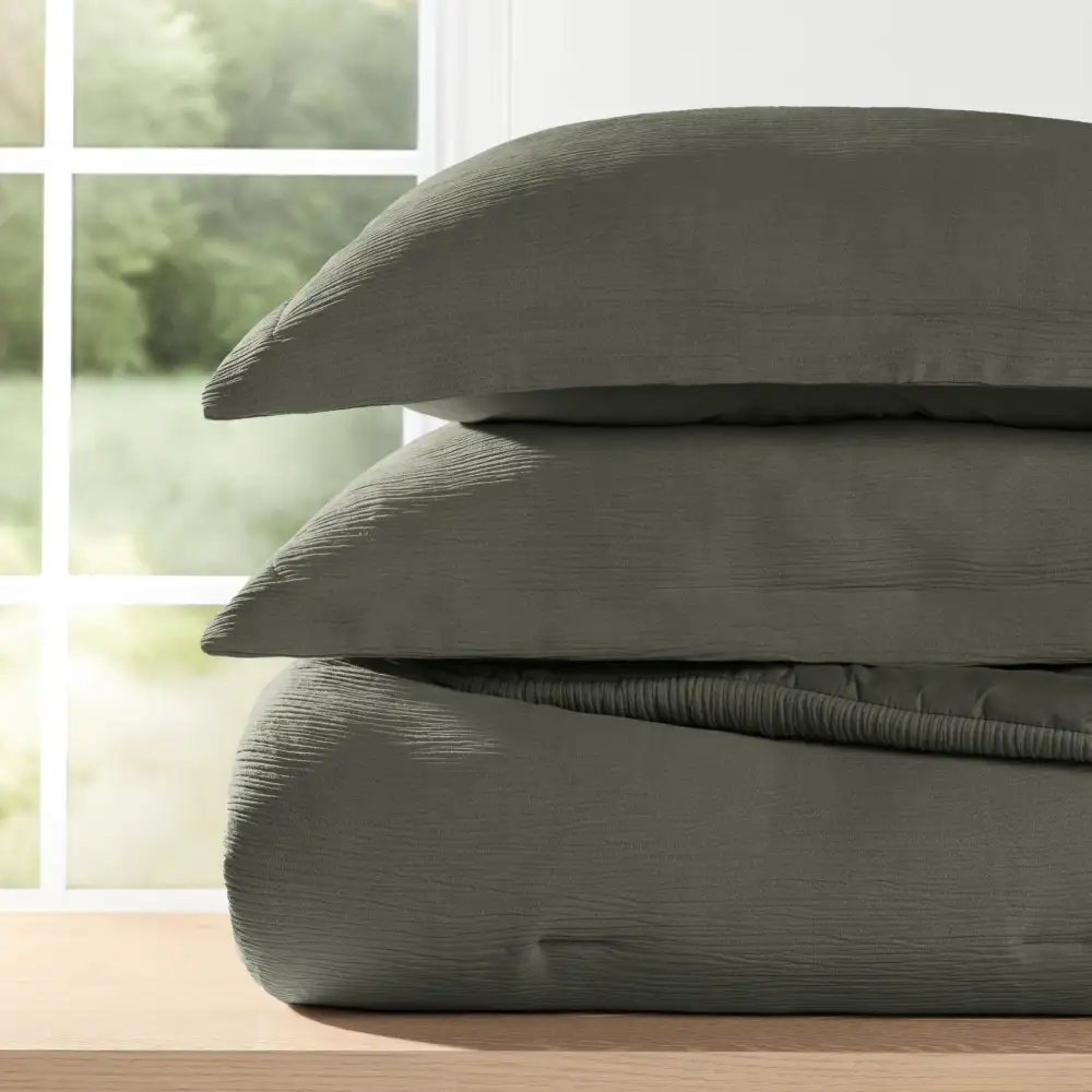 Cloud Weave Textured Down Alternative Comforter Set