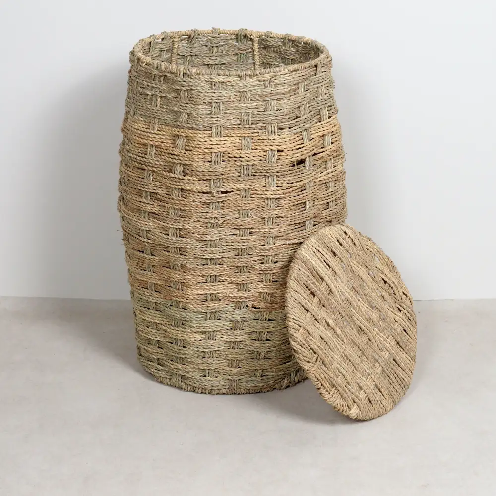 Natural Rope Laundry Basket
