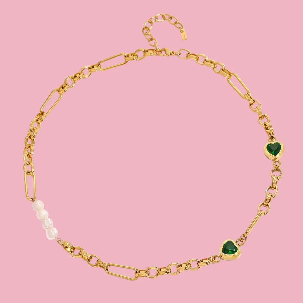 Artful Refined Heart Necklace