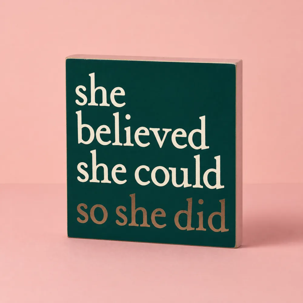 Inspirational Wall Hanging