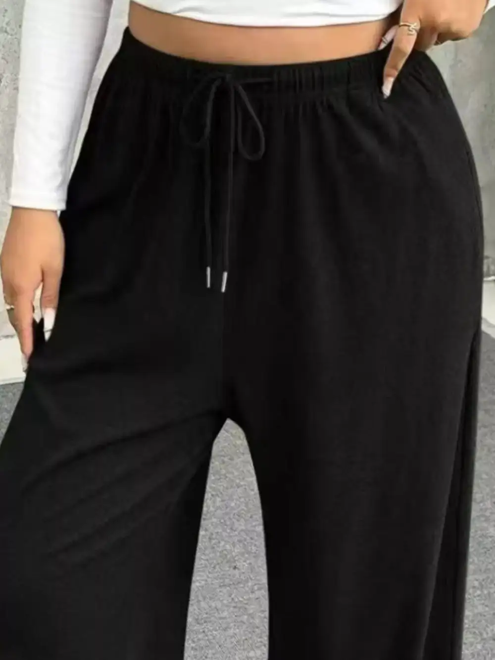 Wide Leg Everyday Trousers