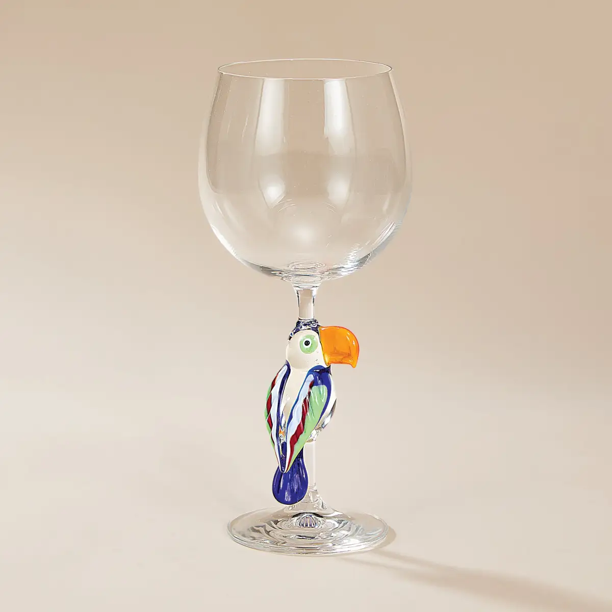 Handcrafted Decorative Wine Glass