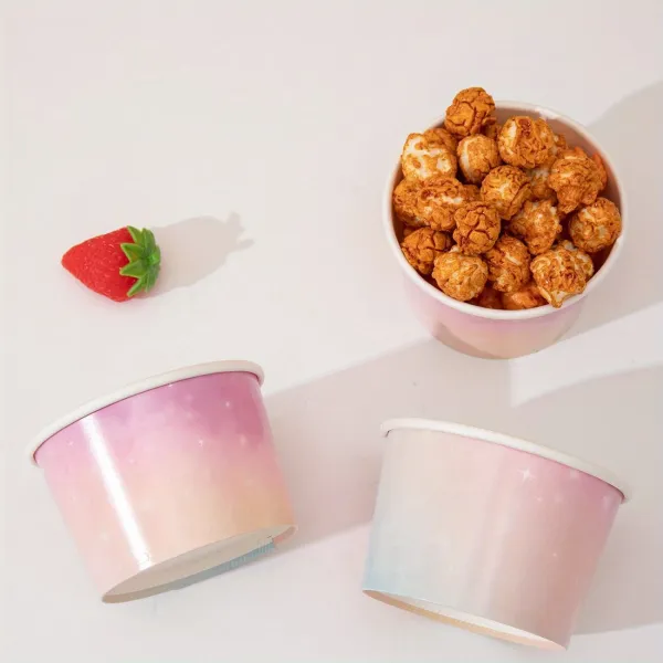 25 Pcs Pastel Paper Snack Cups