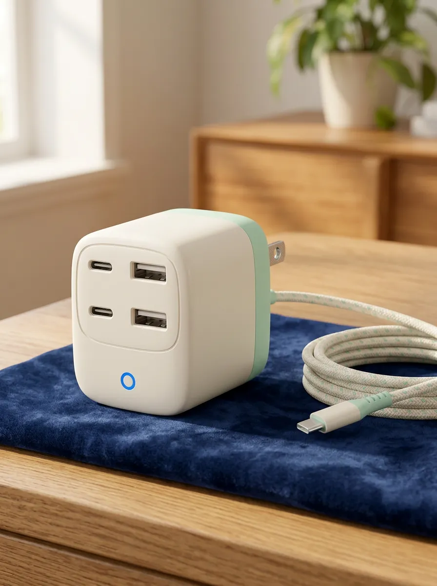 Multi-Port Wall Charging Adapter