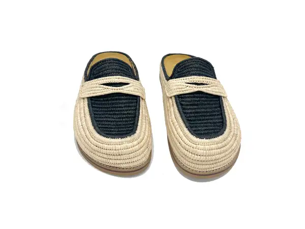 Handwoven Raffia Smart Slippers