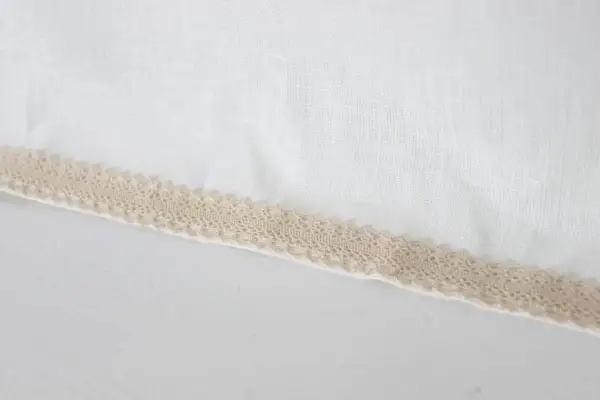 Unlined Cafe Linen Curtain Panel