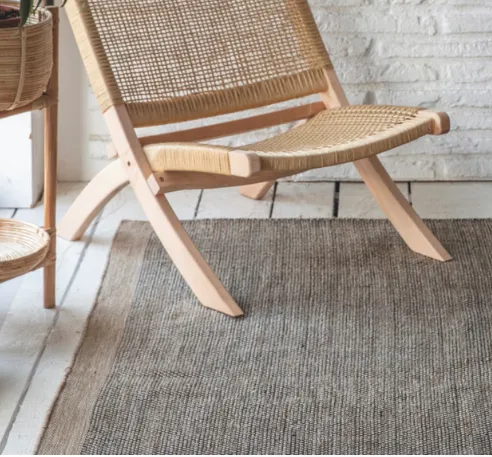Refined Wool Area Rug