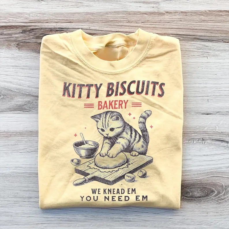 Cat Biscuit Tee