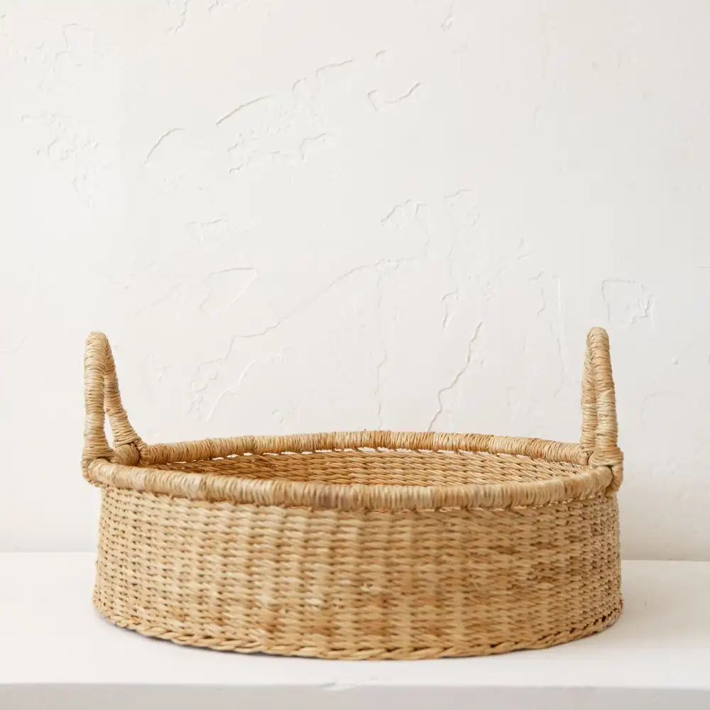 Woven Round Basket