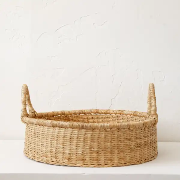 Woven Round Basket