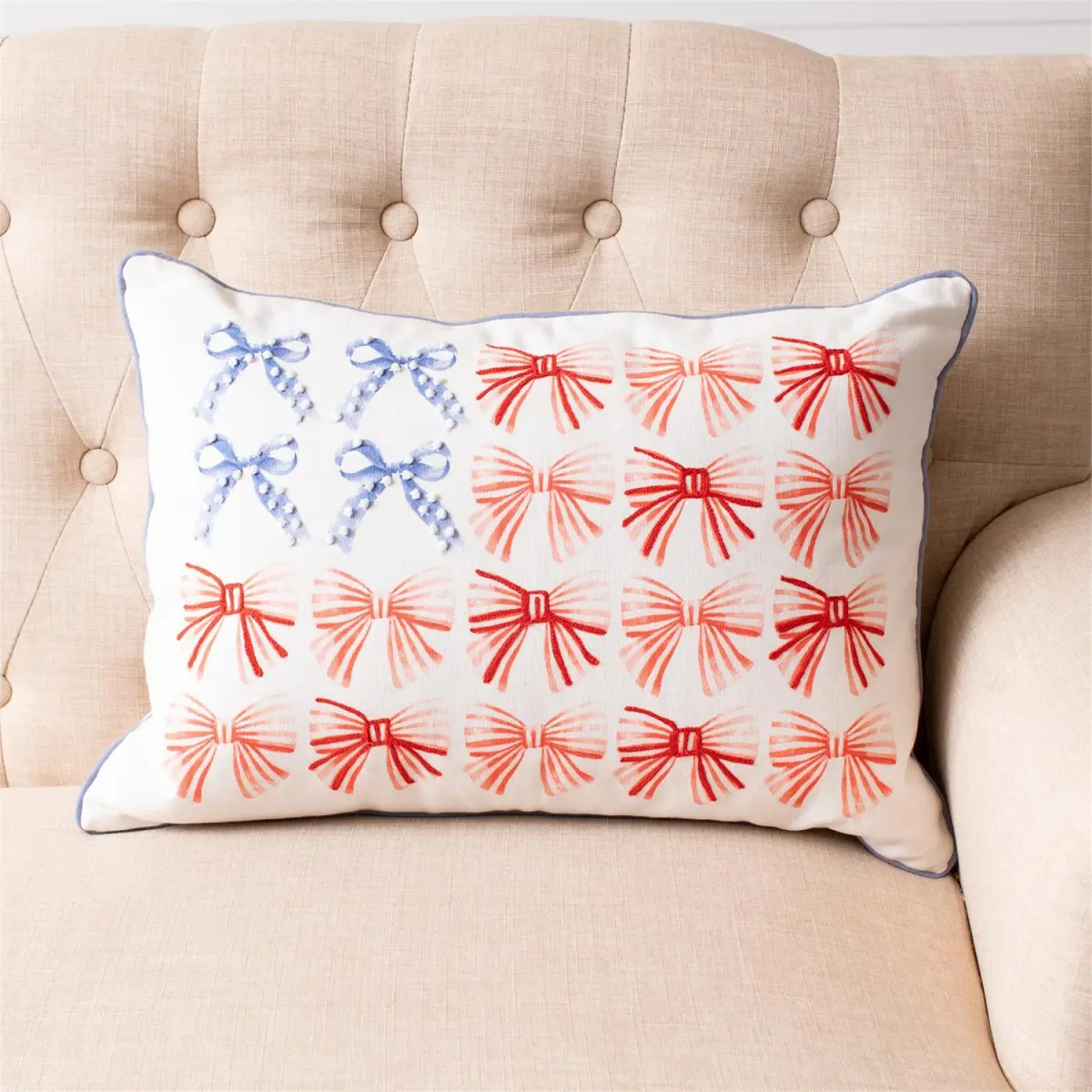 Rustic Lumbar Decorative Accent Pillow