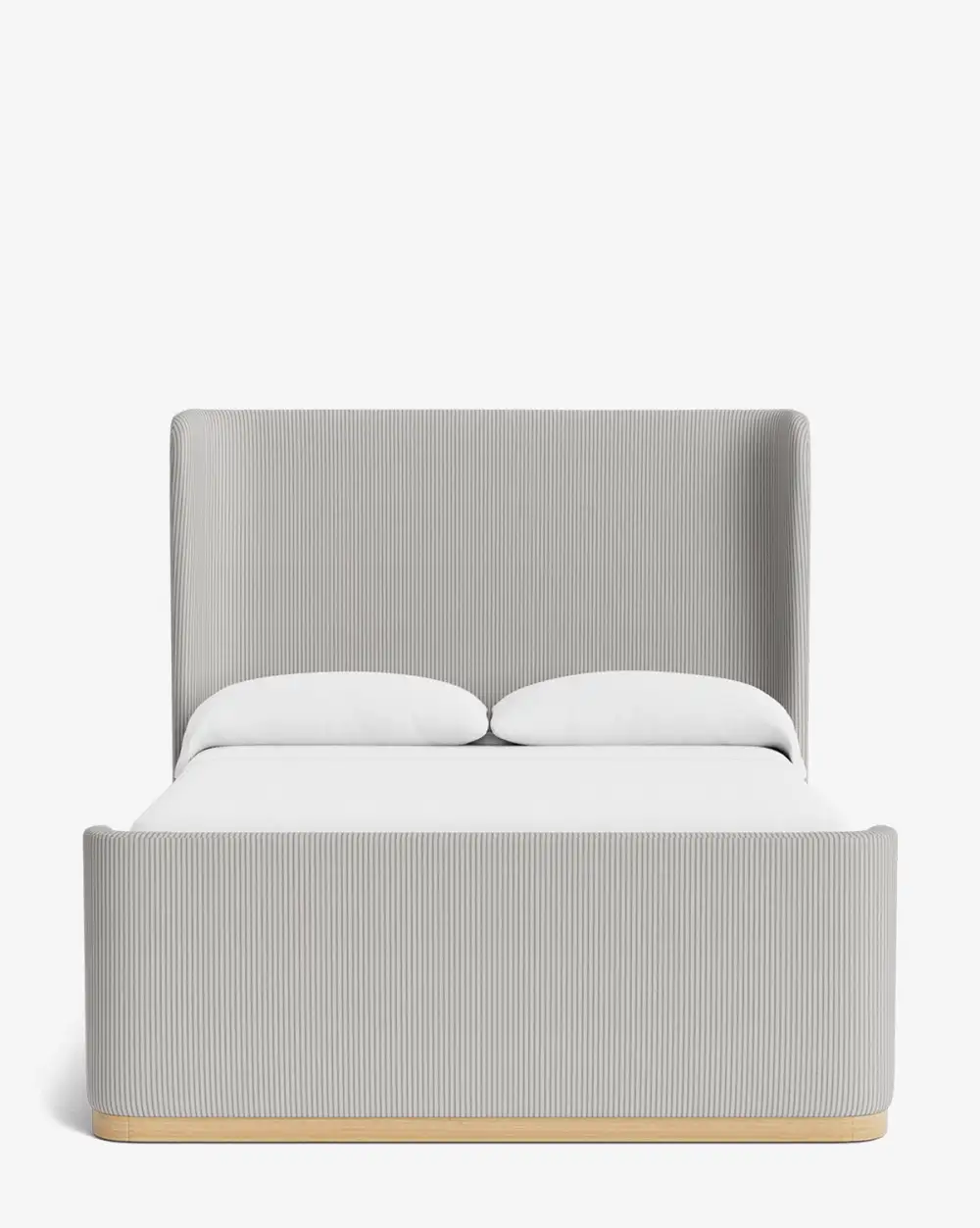 Upholstered Wood Bed