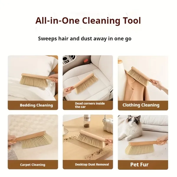 Multi-Surface Bristle Brush