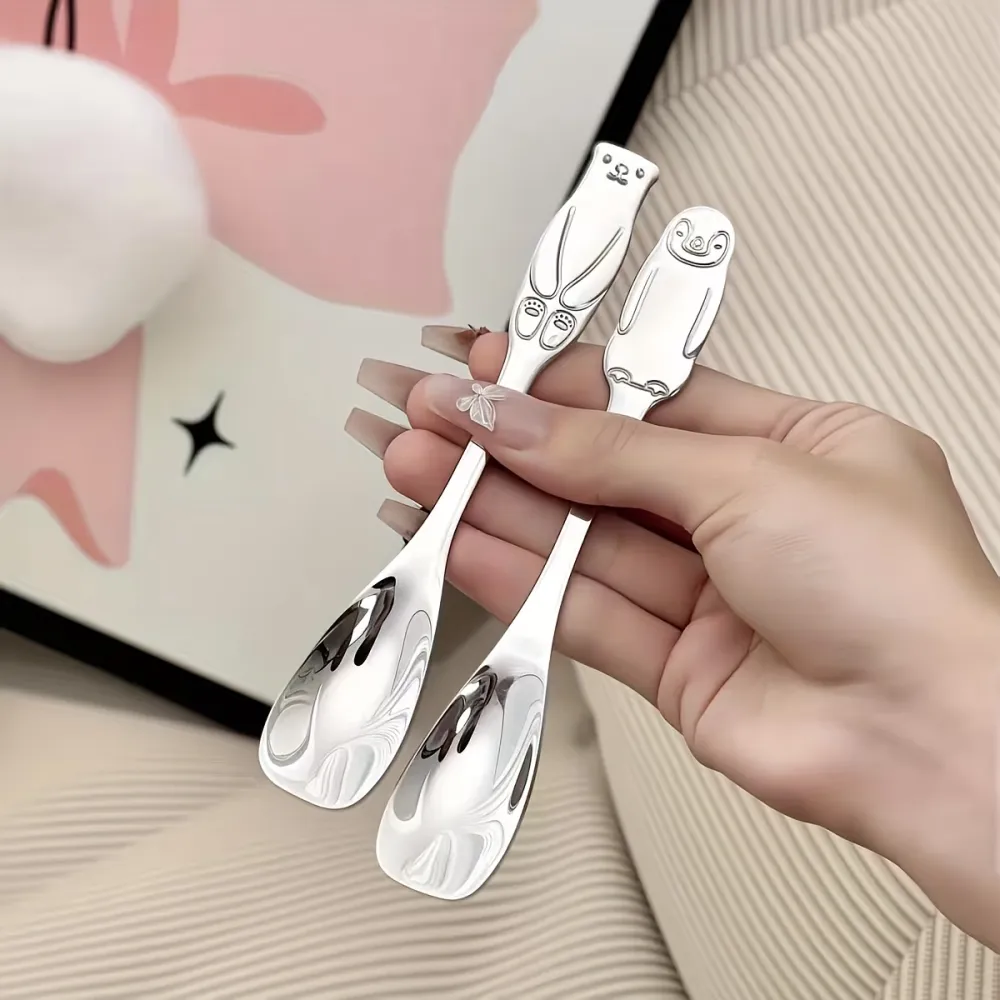 Playful Dessert Spoon Set