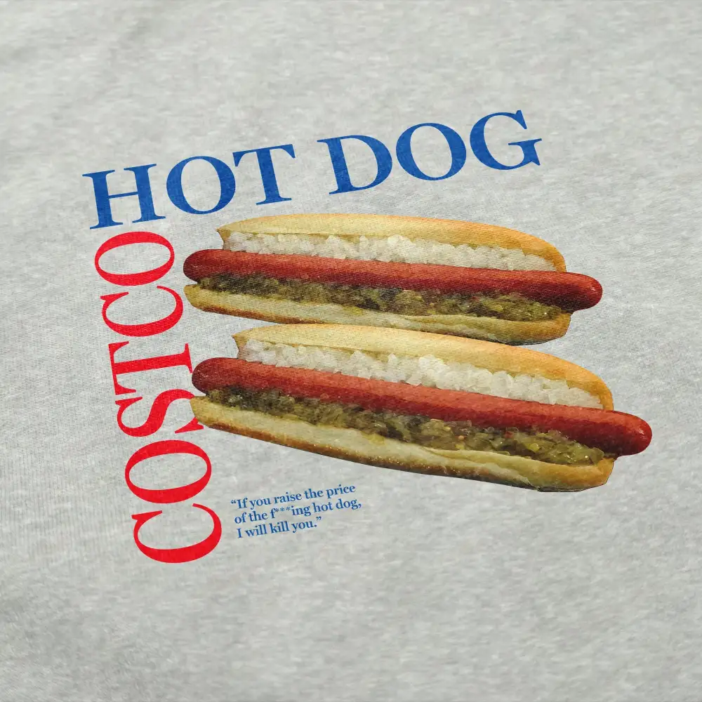 Hot Dog Graphic Pullover