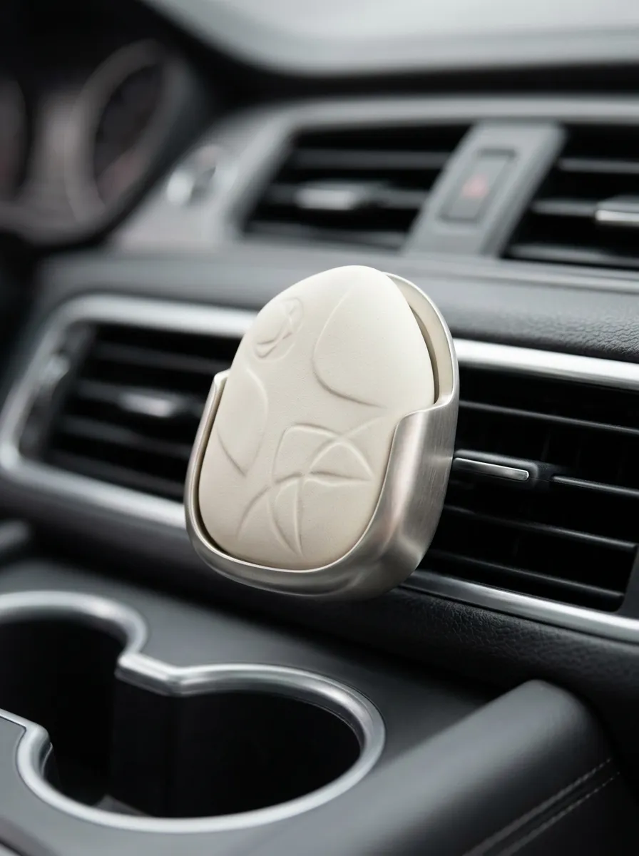 Refined Metal Car Air Freshener