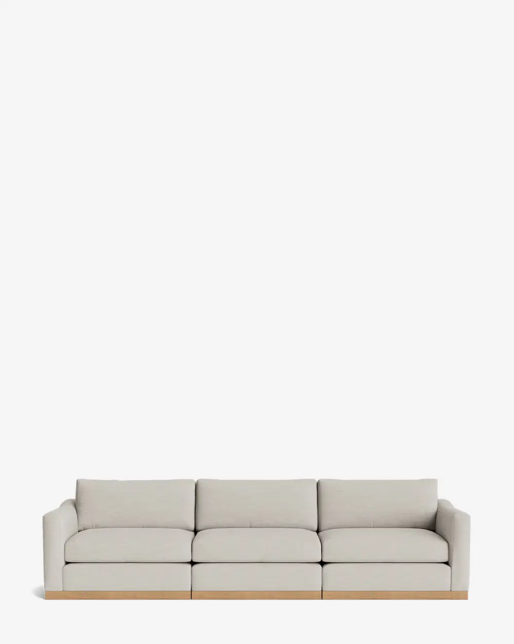 Modular Oak Sofa