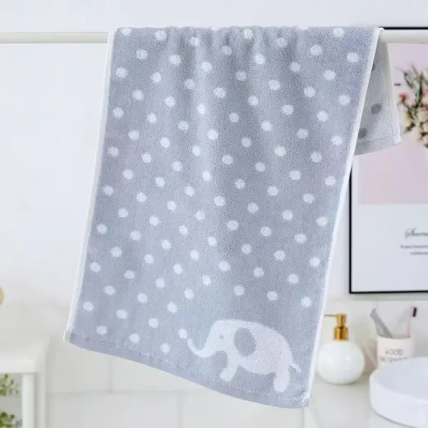 Soft Polka Dot Towel