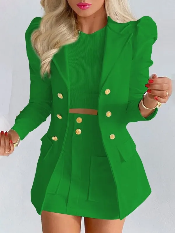Blazer and Skirt Co-Ord Set
