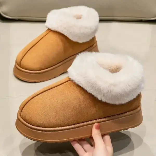 Cozy Platform Home Boots