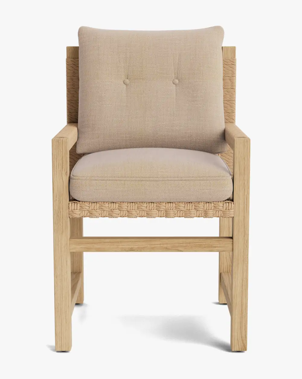 Traditional Teak Dining Chair