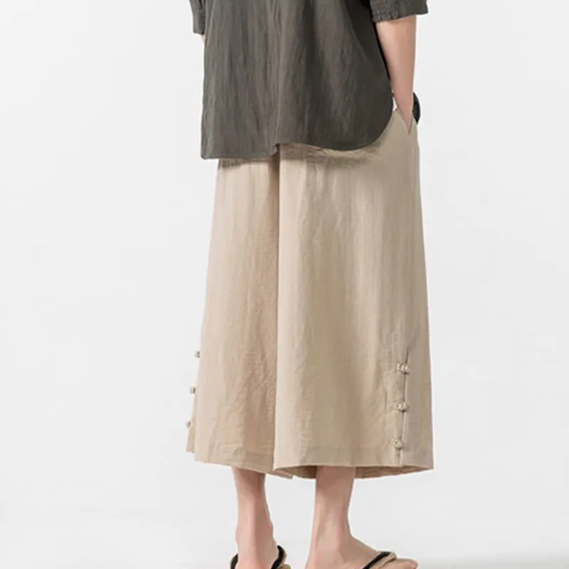 Relaxed Wide Leg Pants