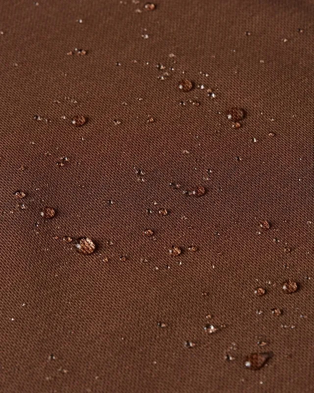 Knit Non-Iron Shirt Brown