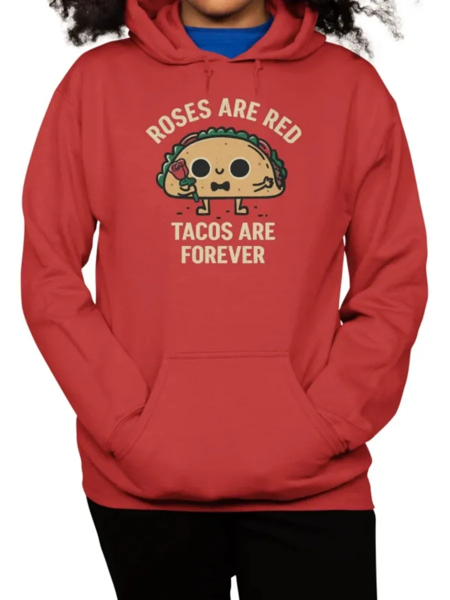 Cute Taco Graphic Hoodie