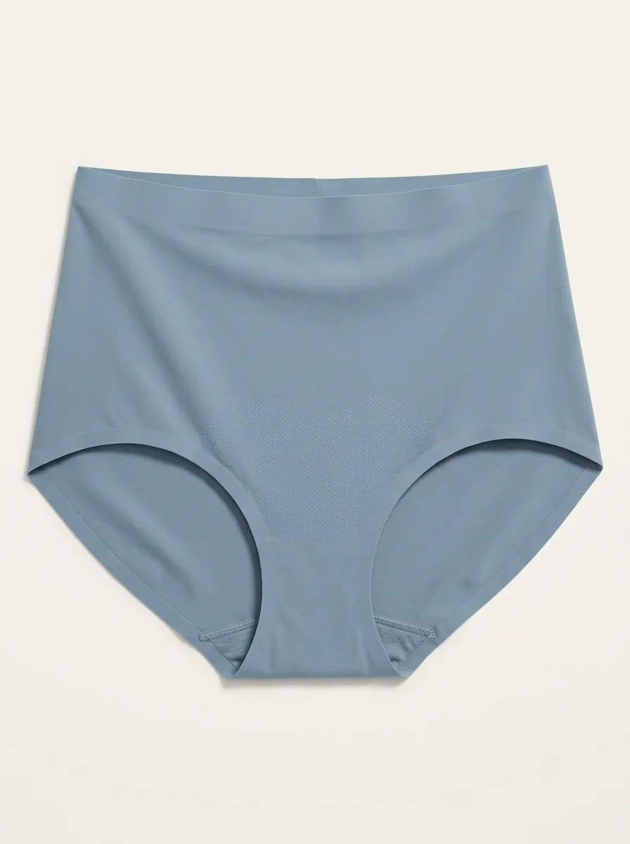 Women's High Waist Seamless Printed Panties