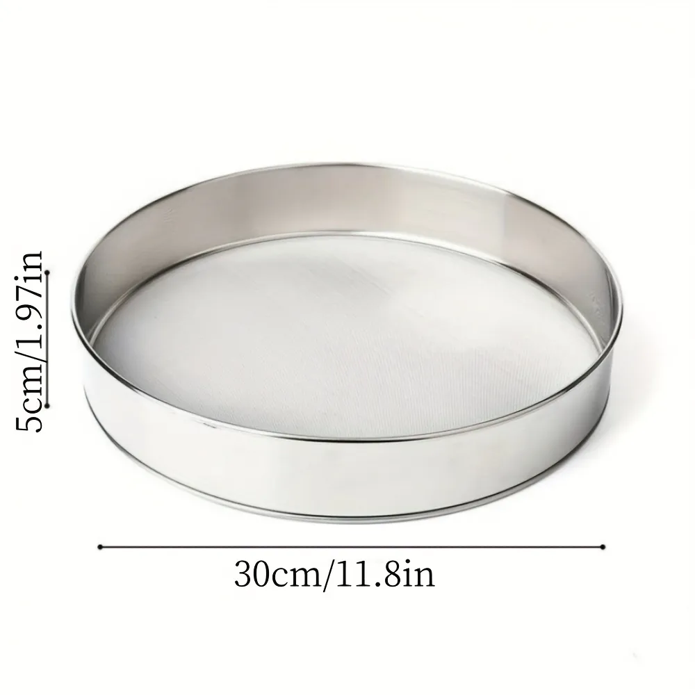 Stainless Steel Round Flour Sifter