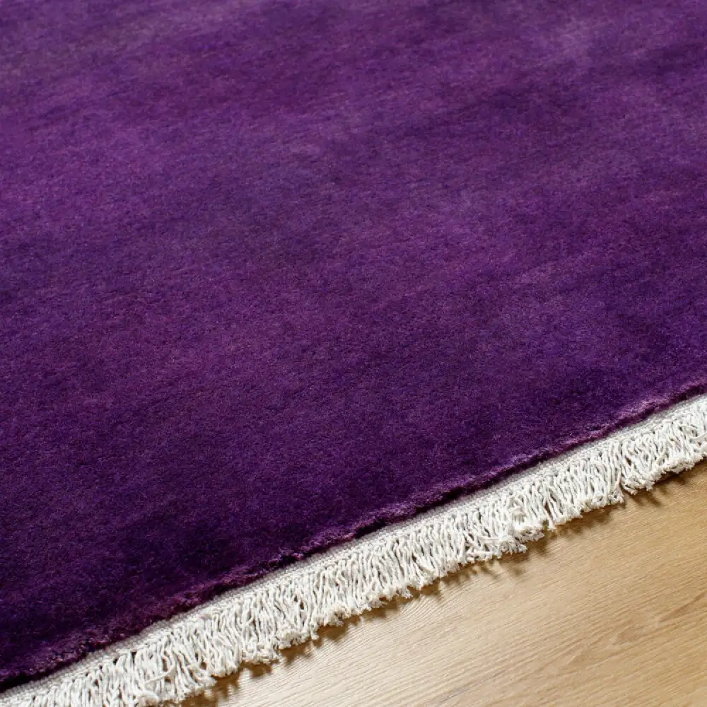 Hand-Loomed Wool Fringe Table Runner